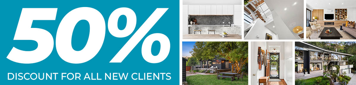 50% Discount For All First Time Real Estate Clients