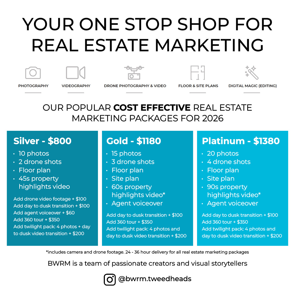 You one stop shop for real estate marketing in Tweed Heads